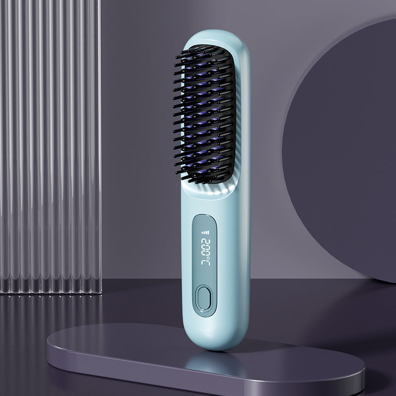 💥Flash Sale(🚀50%OFF)💖Cordless Ceramic Heated Hair Straightening Comb