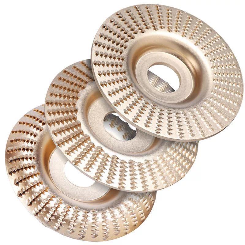 š„ 3PCS 4" Wood Carving Disc Set ā The Ultimate Woodworking Game-Changer