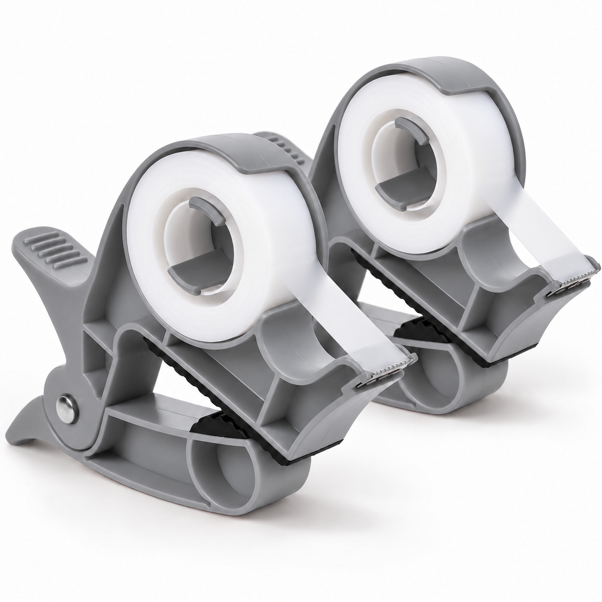 🔥🎄 Christmas Best Seller! 🎁 Gift Wrapping Paper Holder & Tape Dispenser Set – 2 Clamp-On Holders