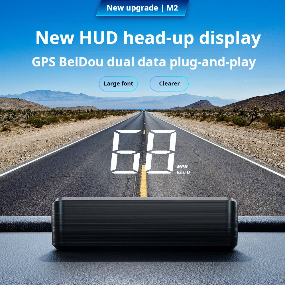 🏅Best Seller 🚗Head-Up Display (HUD) Car GPS Digital Speedometer