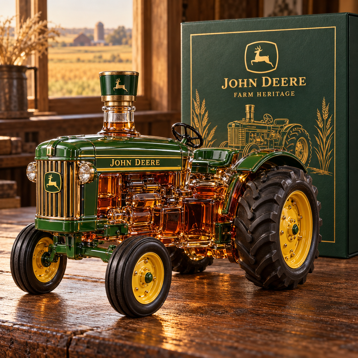 🚜 John Deere Farm Heritage Tractor Whiskey