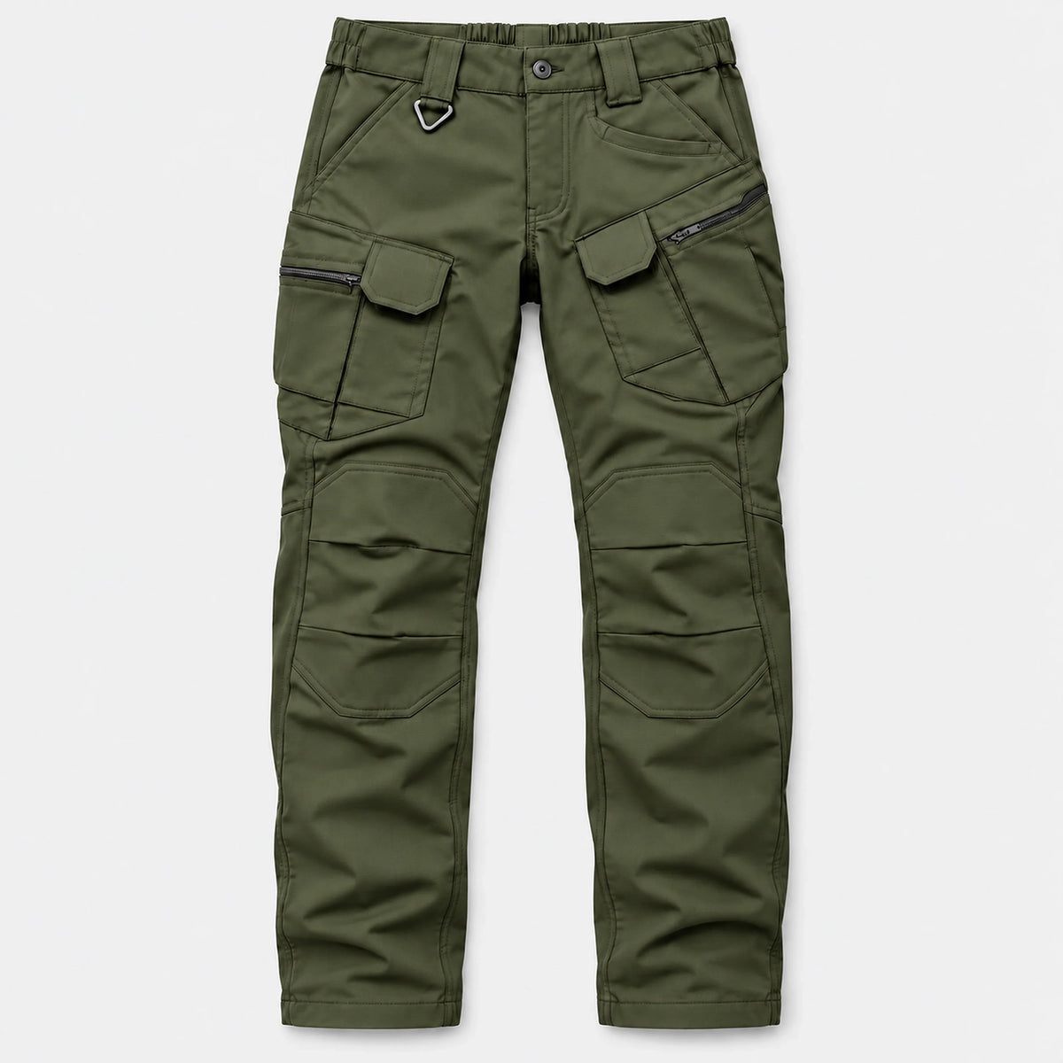 🔥 Men's Fleece-Lined Cargo Work Pants | Windproof & Water-Repellent