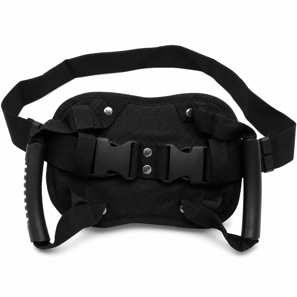 🏍️ Motorcycle Passenger Grip Belt – Adjustable Waist Strap with Dual Handles