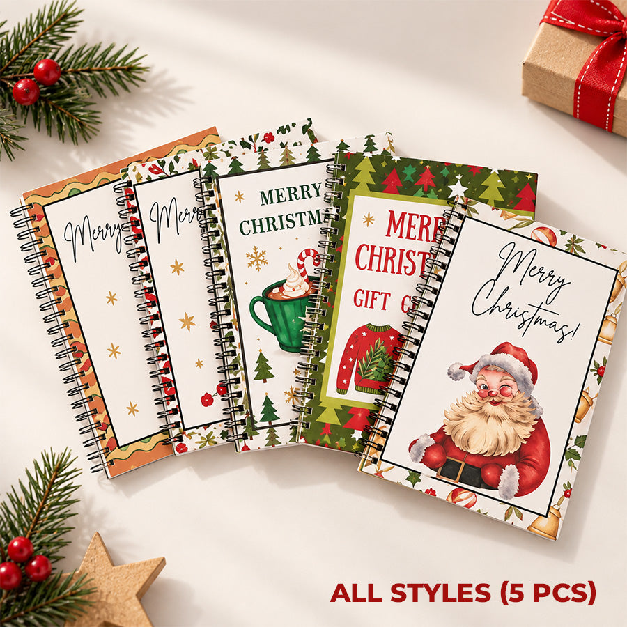 🎁 Christmas Gift Card Book – 12 Gift Card Holder Pages