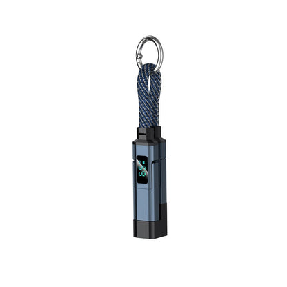 🔥Limited Time SALE 50% OFF🔥4-in-1 Digital Display Keychain Charging Cable