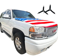USA Haubenabdeckung mit 2 Clips