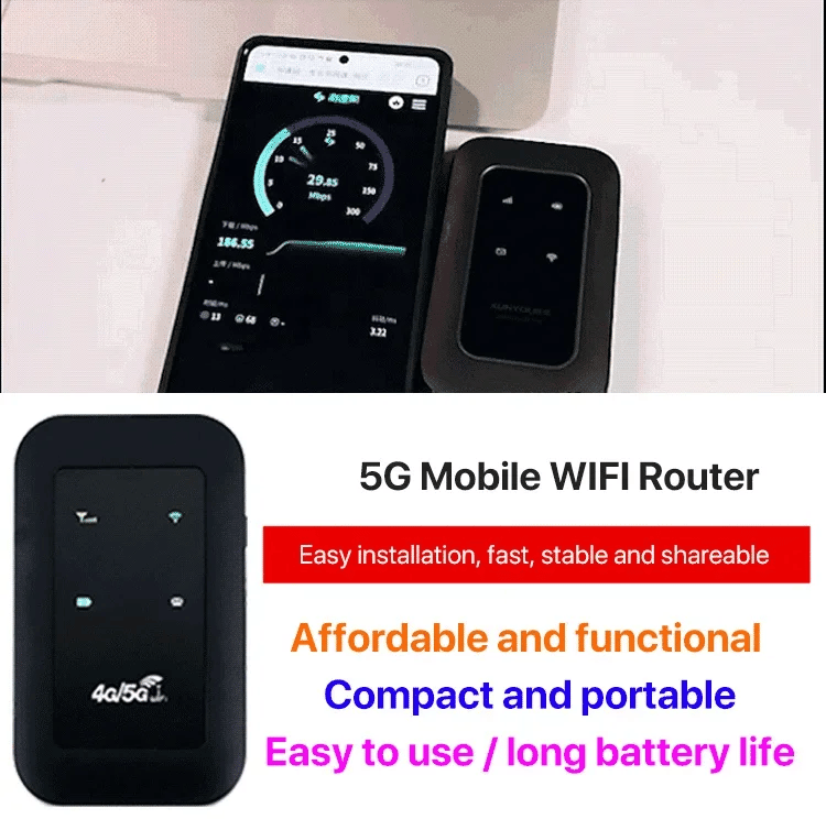 🛜Last Day Sale - 60% Off🔥Portable 5G WiFi Router – High-Speed Mobile Wireless Internet Hotspot