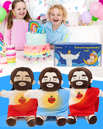 Breathing Jesus Soothing Plushie for Sleep Aid