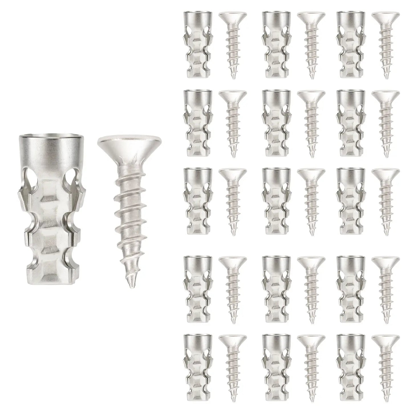 🔩 Door Hinge Thread Repair Kit – Fix Stripped Screw Holes & Loose Cabinet Hinges