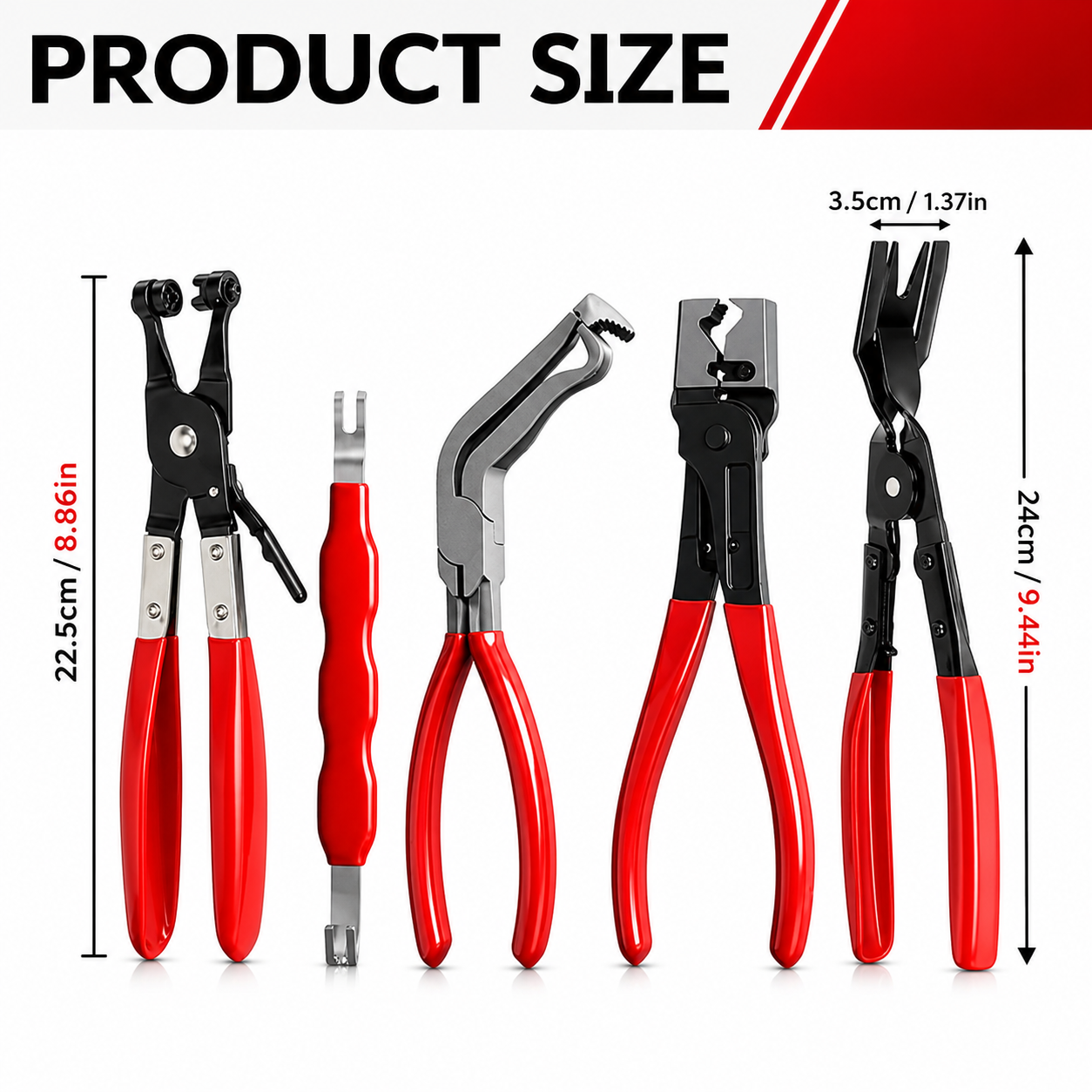 ⏰️Last Day Promotion🛠️Automotive Electrical Disconnect Pliers Kit