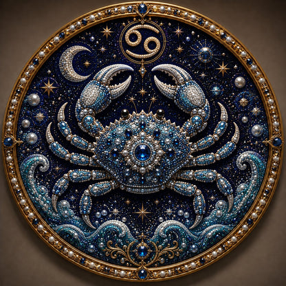 3D Pearl Zodiac Art Kit – DIY Astrology Wall Decor