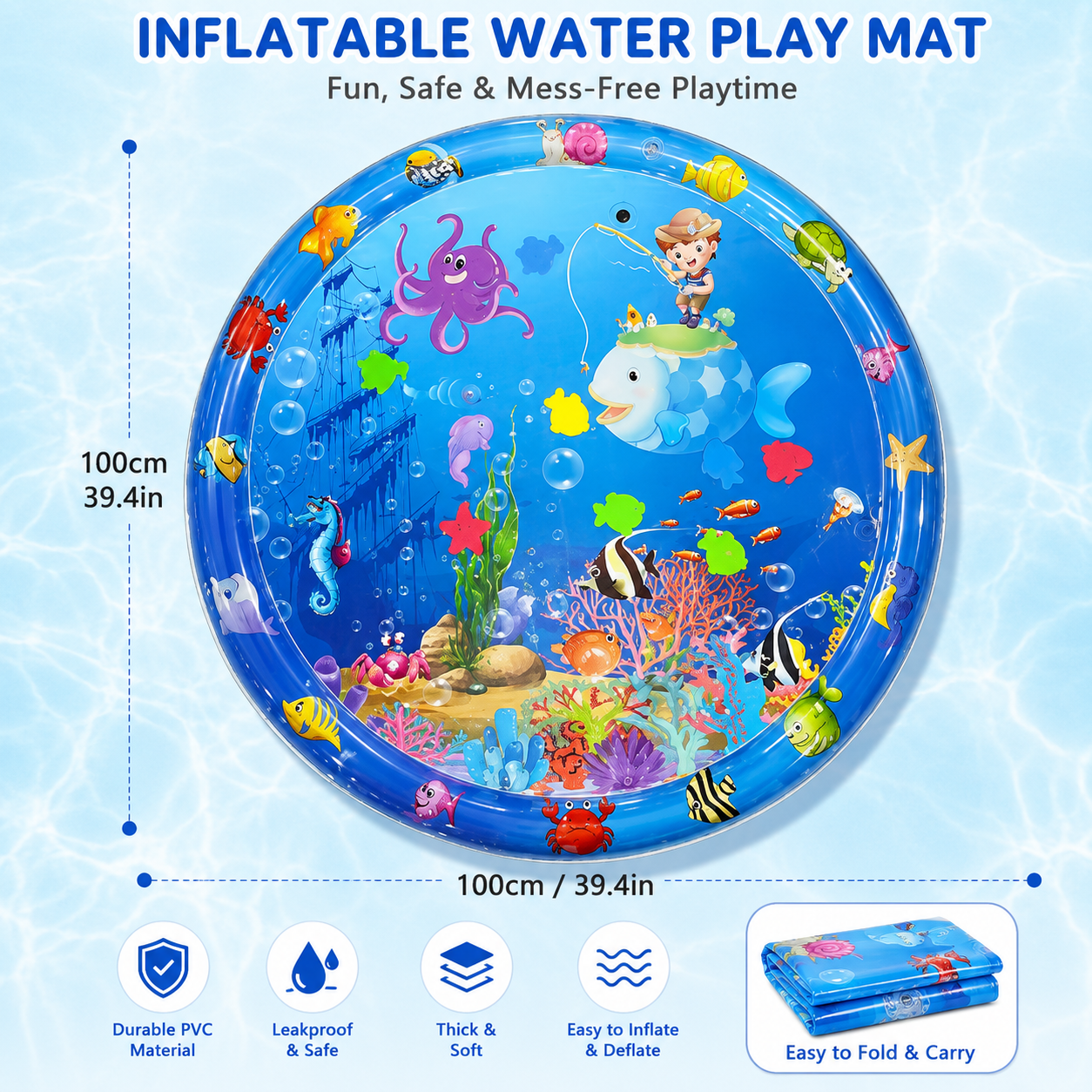 🚀2026 Hot Sale❄️Pet Water Sensory Mat❄️