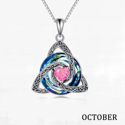💎 Celtic Knot Birthstone Necklace for Women – A Meaningful Gift for Someone Special