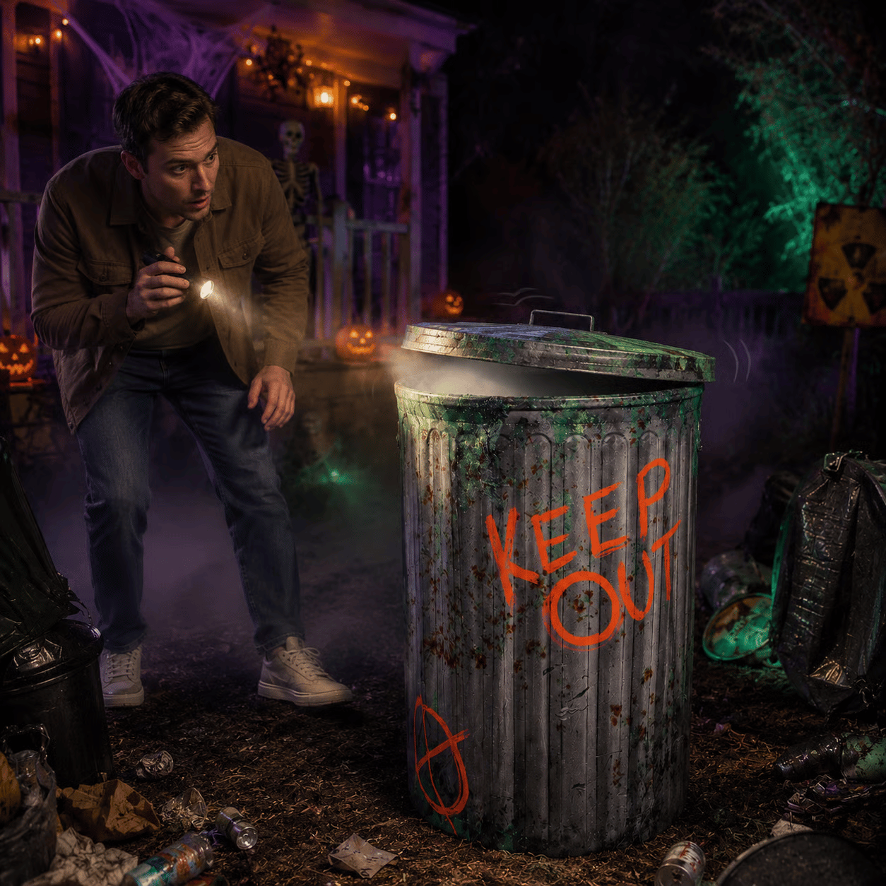 🎃 The Trash Is Moving... And It’s Hungry! 🦝