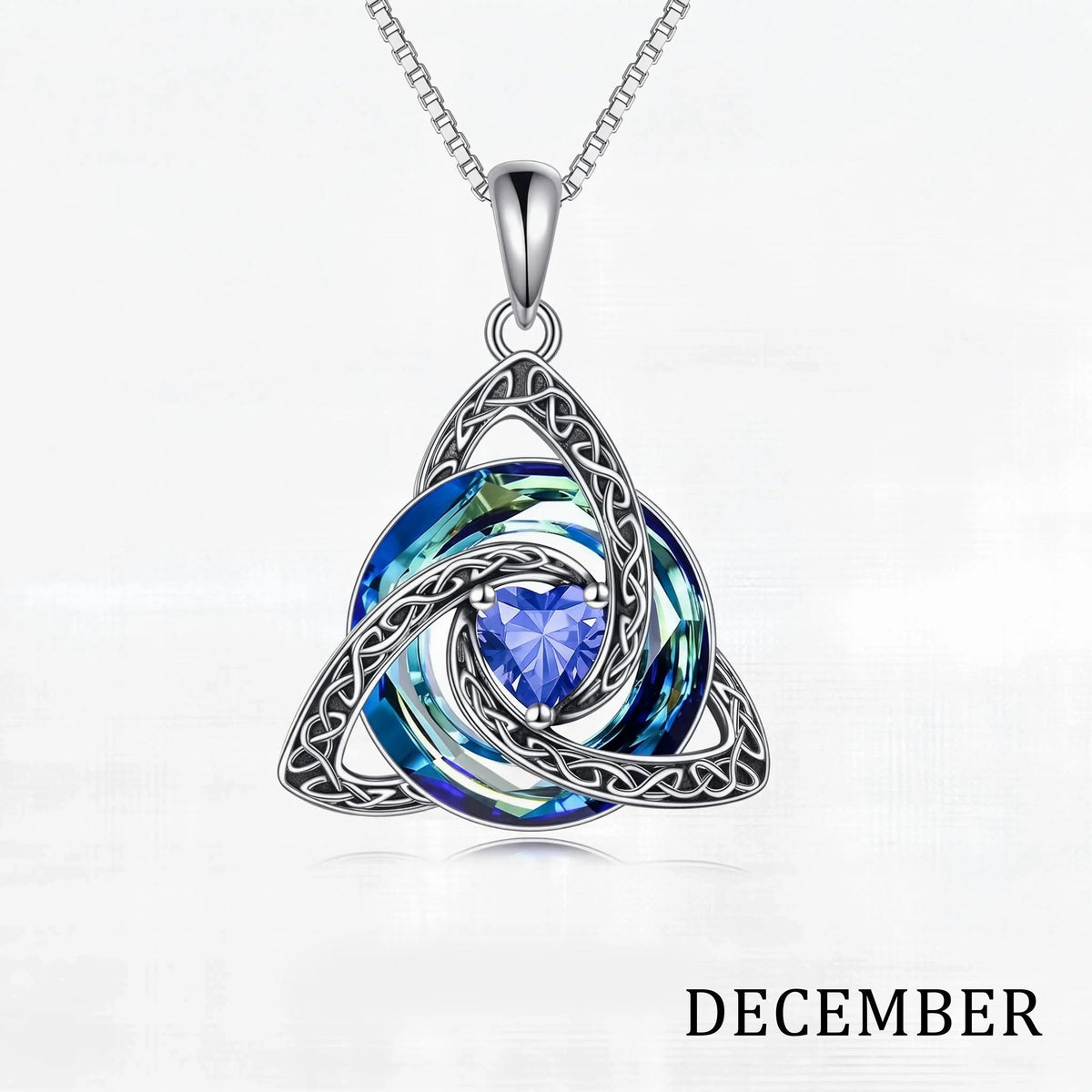 💎 Celtic Knot Birthstone Necklace for Women – A Meaningful Gift for Someone Special