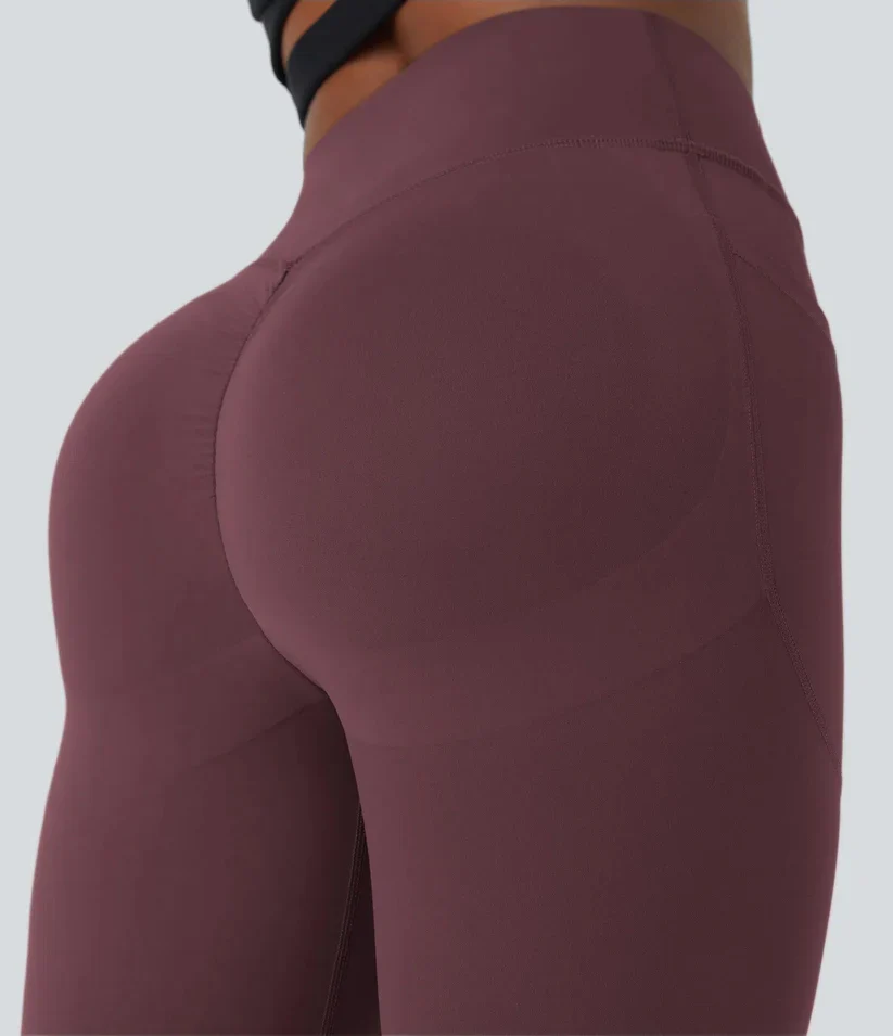 High Waisted Tummy Control Shaping Training Leggings