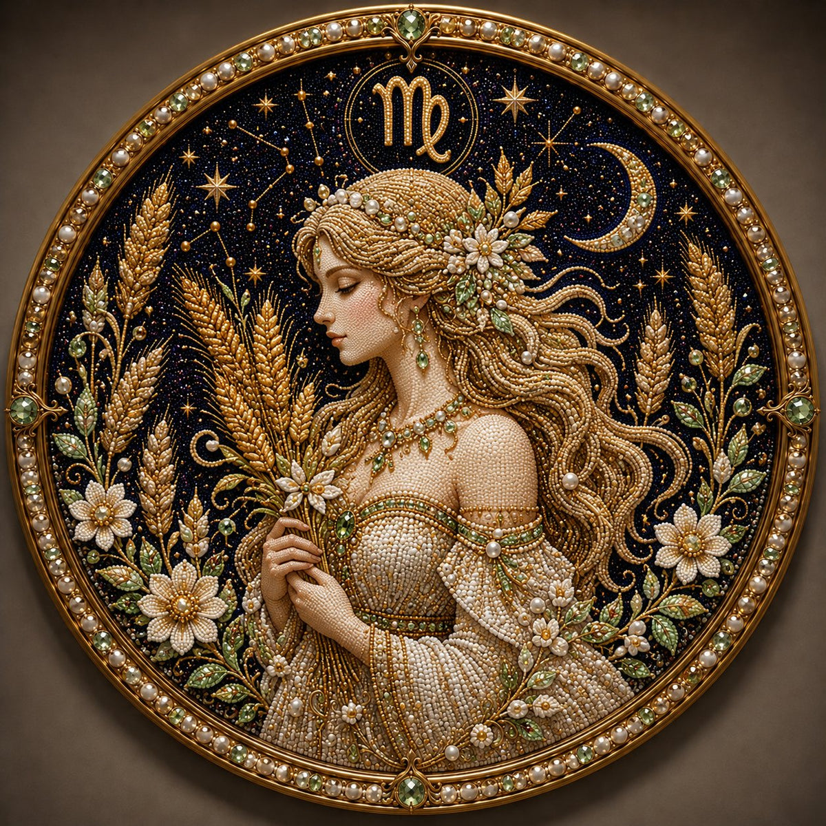 3D Pearl Zodiac Art Kit – DIY Astrology Wall Decor