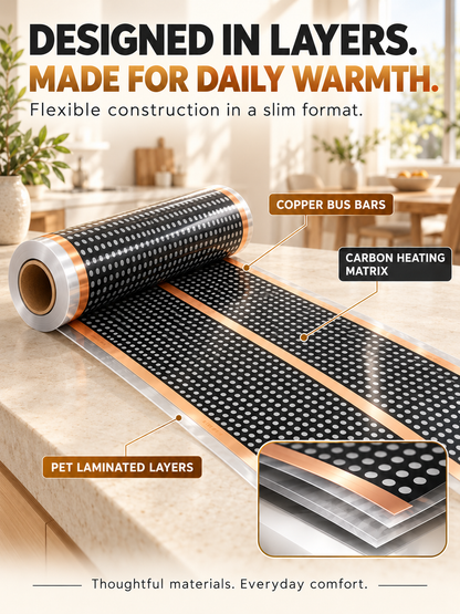 🔥 2026 New Graphene Wall Heater – German-Inspired Heating Technology for Cozy Winter Comfort ❄️🏠