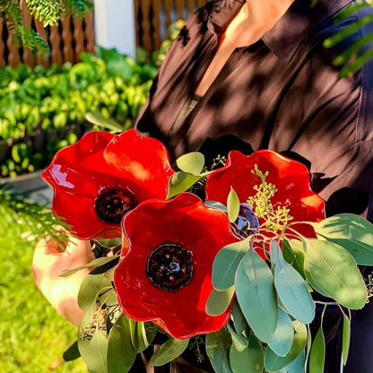 🛩️Letzter Tag der Aktion/🐦 Handgefertigter Blumen-Gartenstecker aus Metall – Vogelbad & Außendekoration für Naturliebhaber 🌸