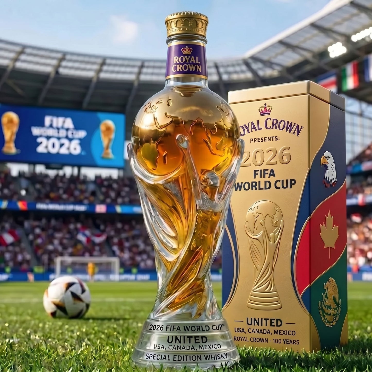 ⚡️Flash Sale🎁 Father’s Day 49% OFF - 2026 FIFA World Cup Special Edition Whisky Bottle