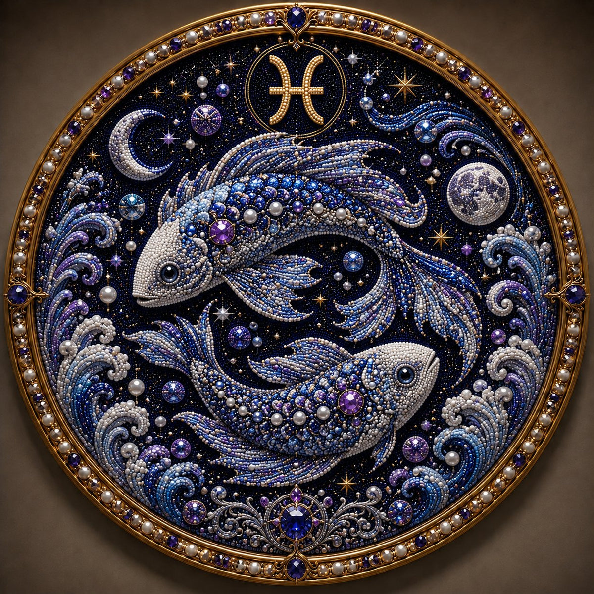3D Pearl Zodiac Art Kit – DIY Astrology Wall Decor