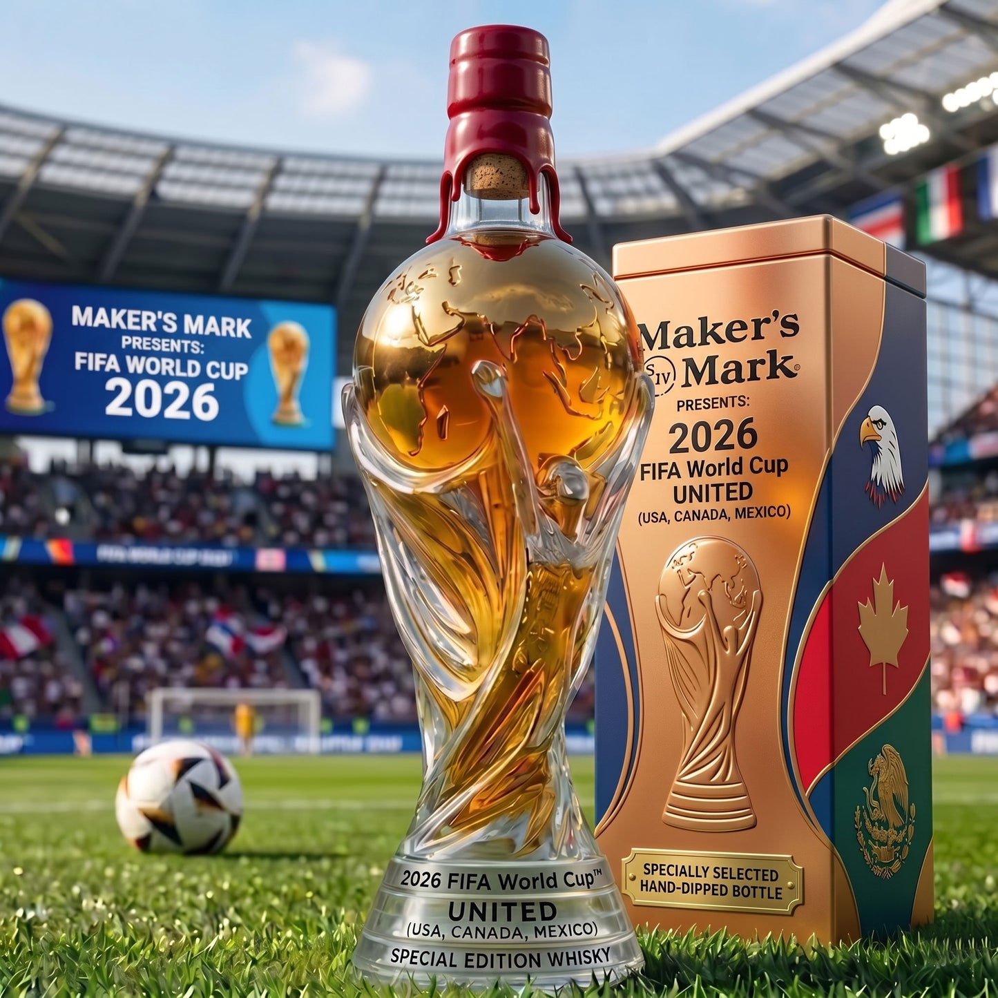 ⚡️Flash Sale🎁 Father’s Day 49% OFF - 2026 FIFA World Cup Special Edition Whisky Bottle
