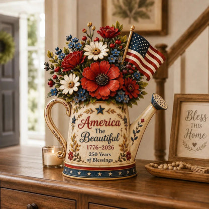 ⏰Last day Promotion 🌹Handmade America’s 250th Anniversary Patriotic Floral Décor