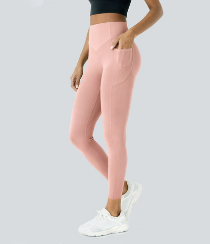High Waisted Tummy Control Shaping Training Leggings