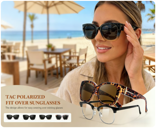 Oversized Sunglasses – Stylish UV Protection Shades for Women