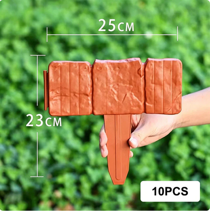 High-quality,durable simulated stone garden fence