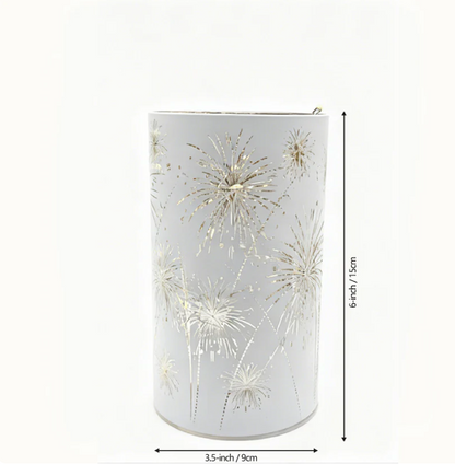 Celebration Firework Lanterns-Premium Patriotic Red, White & Blue Trio