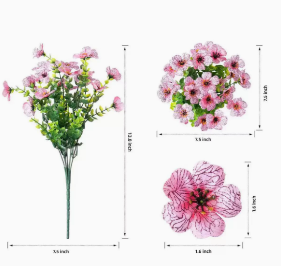 🔥Last Day 50% OFF🔥Realistic UV-Resistant Outdoor Flowers – Zero Maintenance