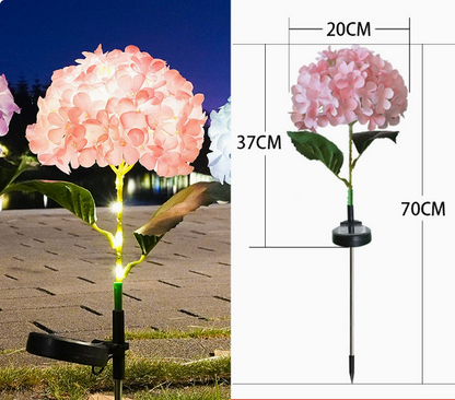 🔥Hot Sale-59% OFF🔥Outdoor Solar Hydrangea Flower Lights