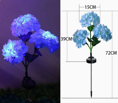 🔥Hot Sale-59% OFF🔥Outdoor Solar Hydrangea Flower Lights