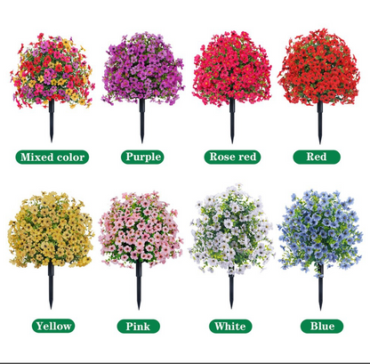 🔥Last Day Sale - 70% Off🔥Artificial Eucalyptus and Violet Ground-Insert Floral Decoration
