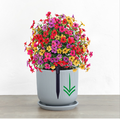 🔥Last Day Sale - 70% Off🔥Artificial Eucalyptus and Violet Ground-Insert Floral Decoration