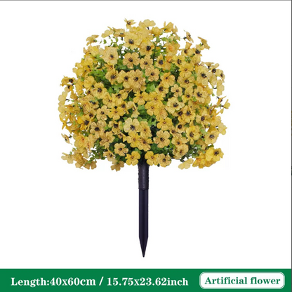 🔥Last Day Sale - 70% Off🔥Artificial Eucalyptus and Violet Ground-Insert Floral Decoration