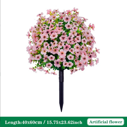 🔥Last Day Sale - 70% Off🔥Artificial Eucalyptus and Violet Ground-Insert Floral Decoration