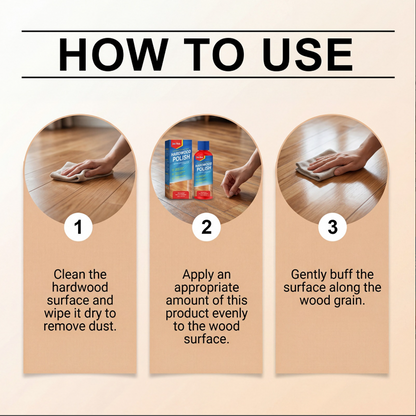 Restore & Protect Your Wood Floors – Instant High-Gloss Shine for Home Surfaces!