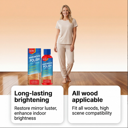 Restore & Protect Your Wood Floors – Instant High-Gloss Shine for Home Surfaces!