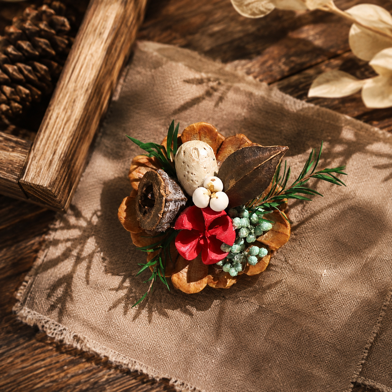 🔥Last Day 50% OFF-Magnetic Fridge Magnets Made of Natural Plant Pinecones