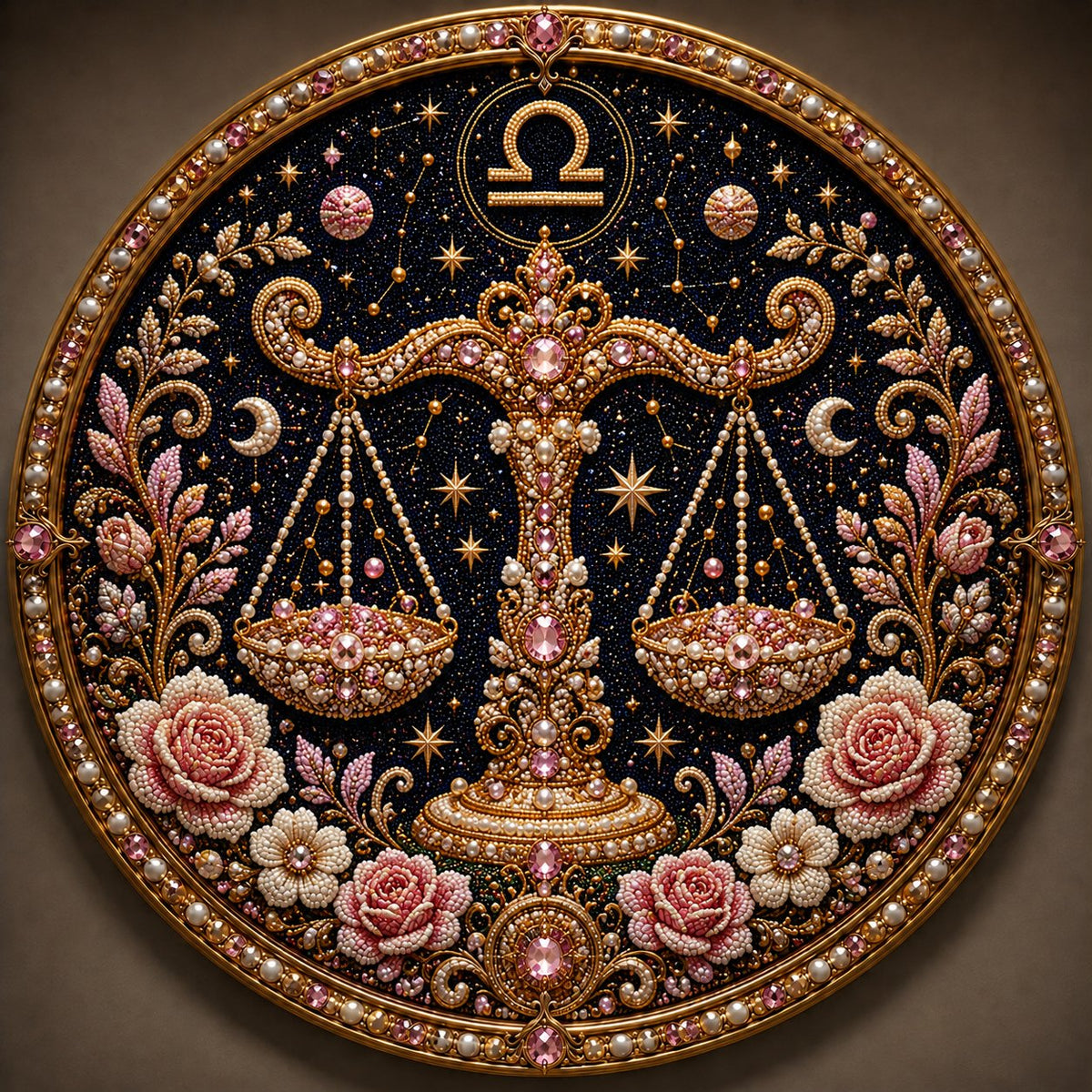 3D Pearl Zodiac Art Kit – DIY Astrology Wall Decor