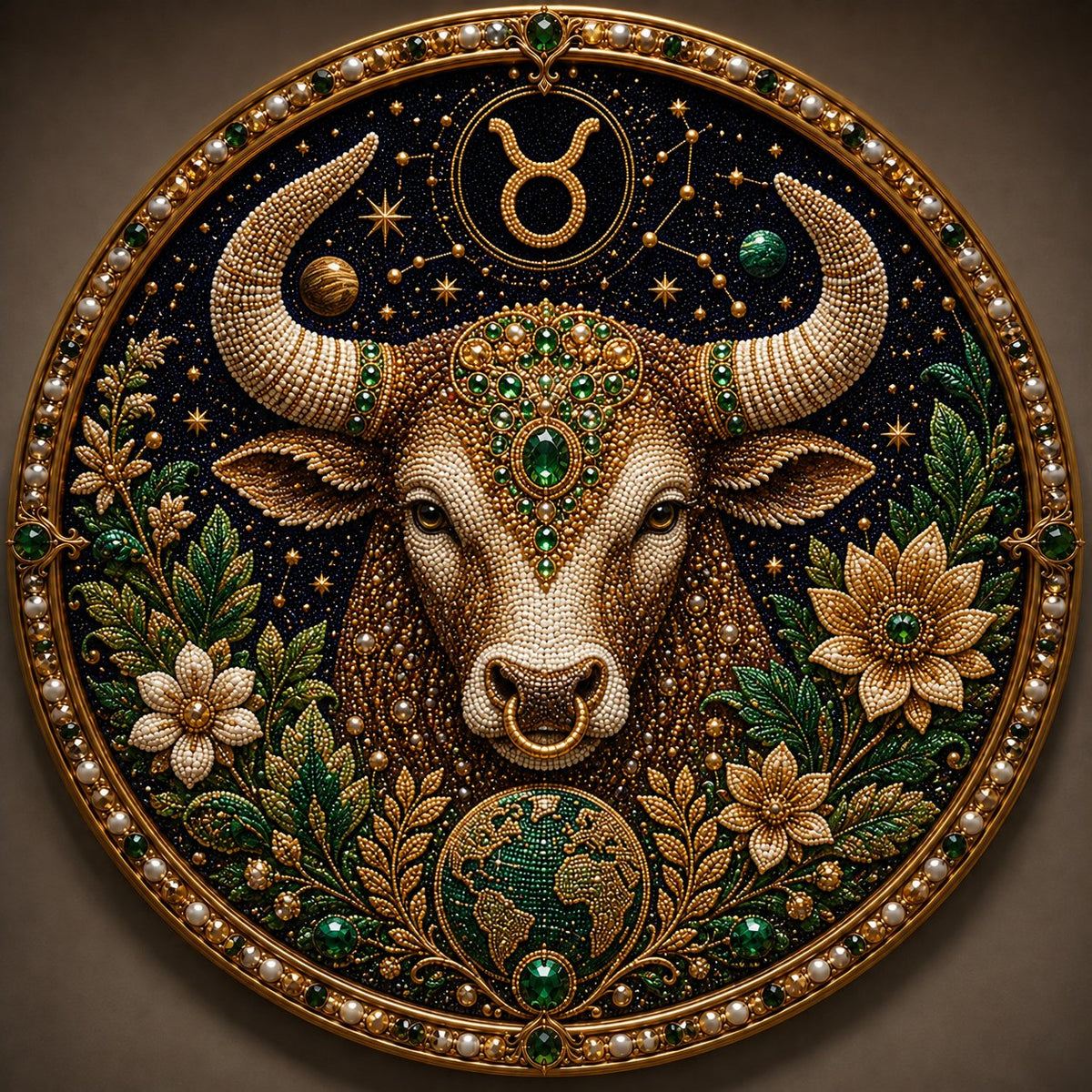 3D Pearl Zodiac Art Kit – DIY Astrology Wall Decor