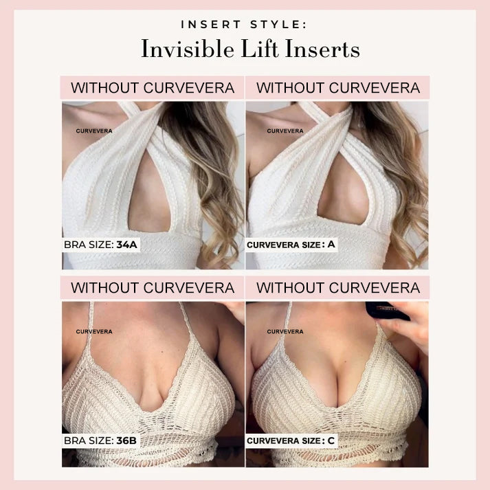 Double-Sided Adhesive Invisible Lift Inserts