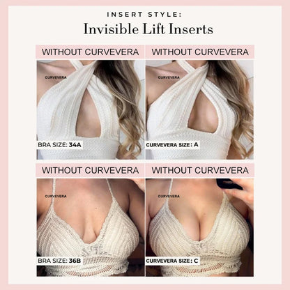 Double-Sided Adhesive Invisible Lift Inserts