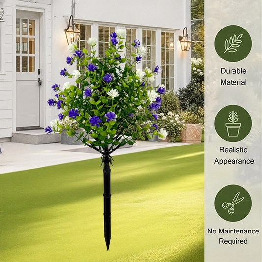 🌎Ends Today: 50% OFF!🔥Artificial Potted Trees With Ground Stakes🌼