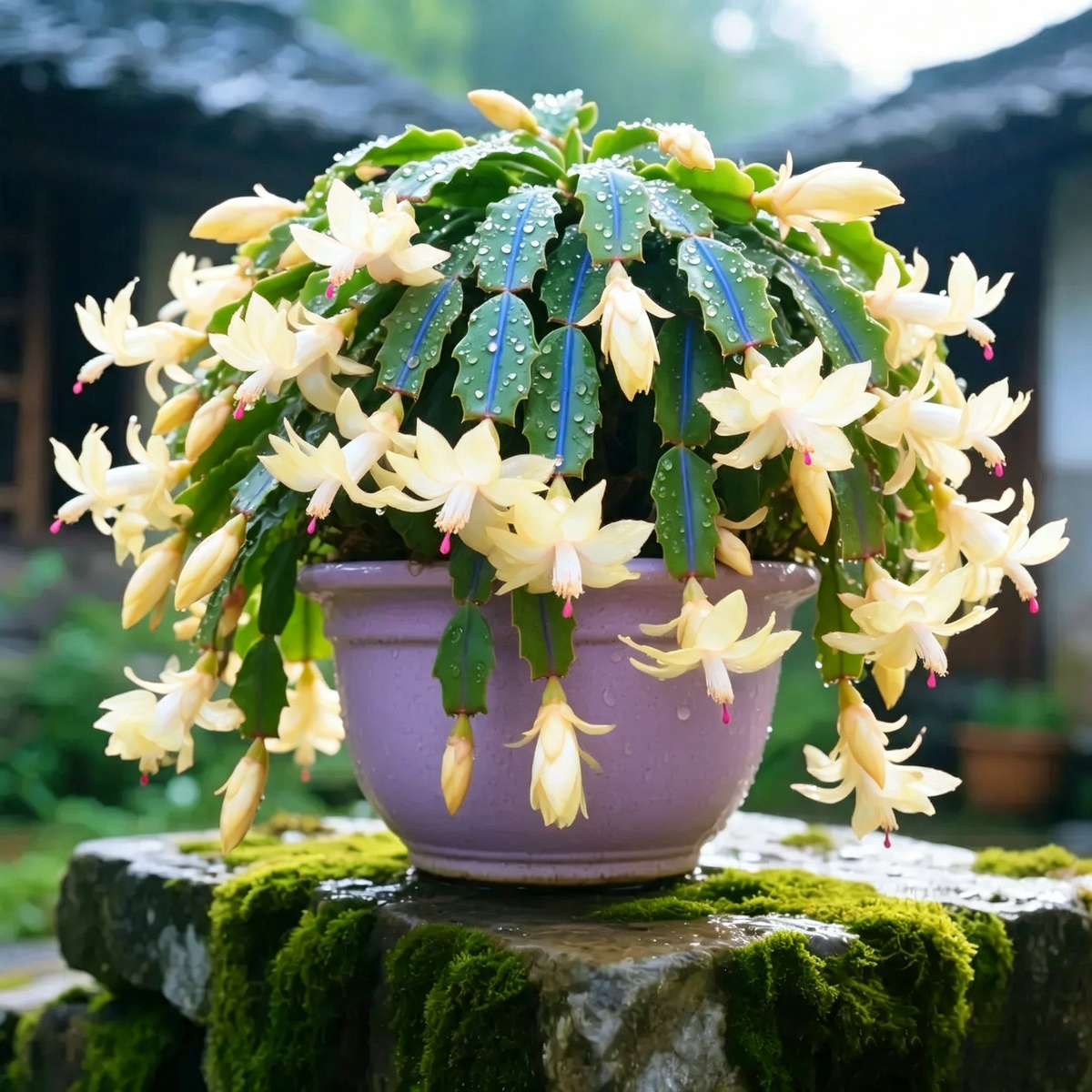 ✨🌸 Rainbow Schlumbergera – Beautiful, Easy-Care Seasonal Blooms