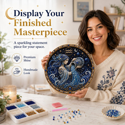 3D Pearl Zodiac Art Kit – DIY Astrology Wall Decor