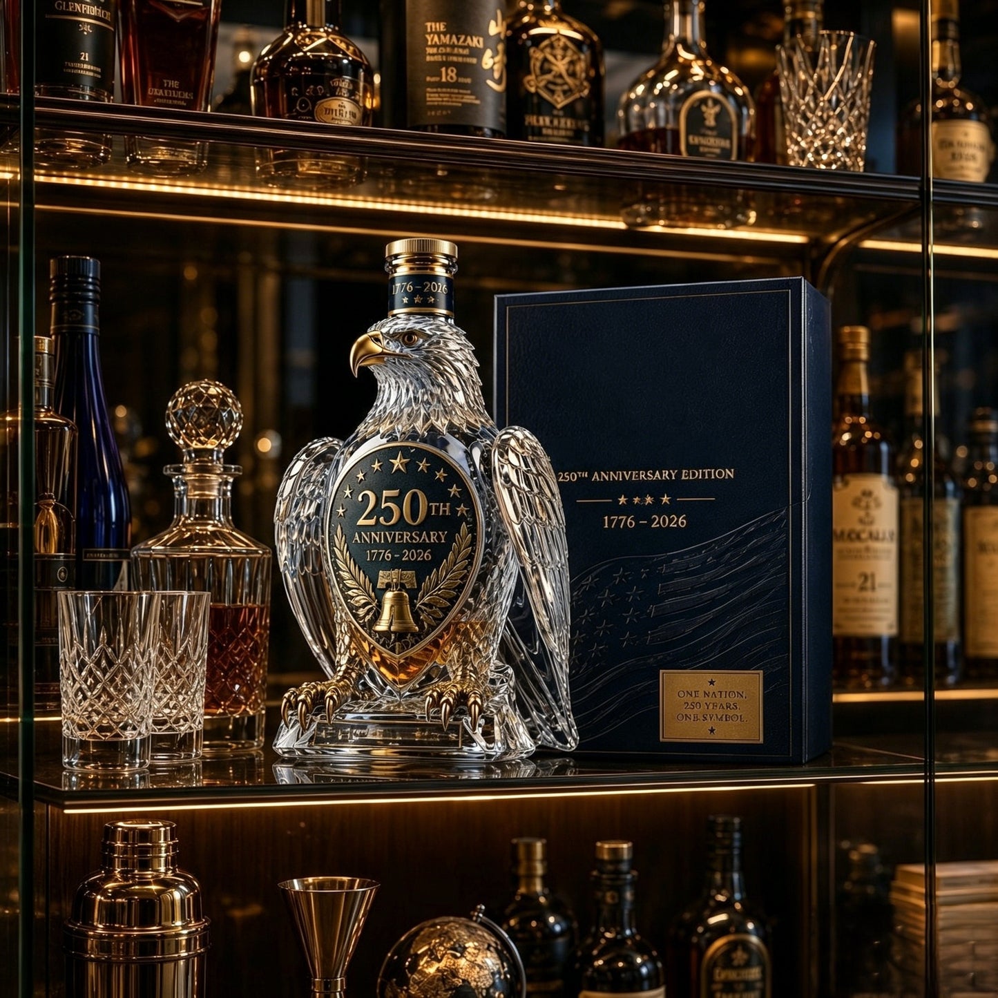 🔥 Flash Sale – 60 % Rabatt 🦅 Jubiläumsflasche zum 250-jährigen Bestehen