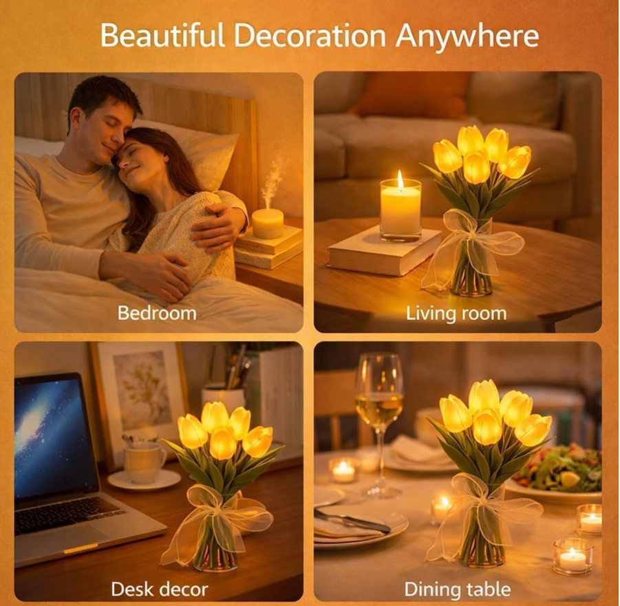 Tulip Nightlight Home Decoration Ornaments